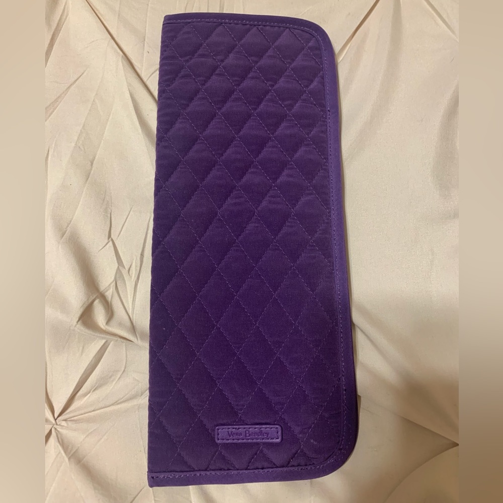 Vera Bradley Curling Iron Cover-Purple